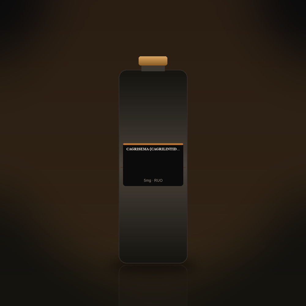 CagriSema (Cagrilintide + Semaglutide) research peptide vial