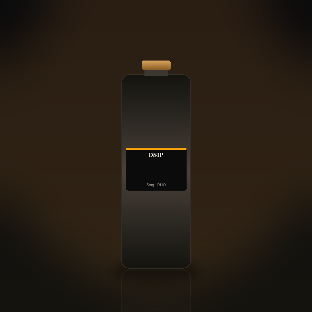 DSIP research peptide vial