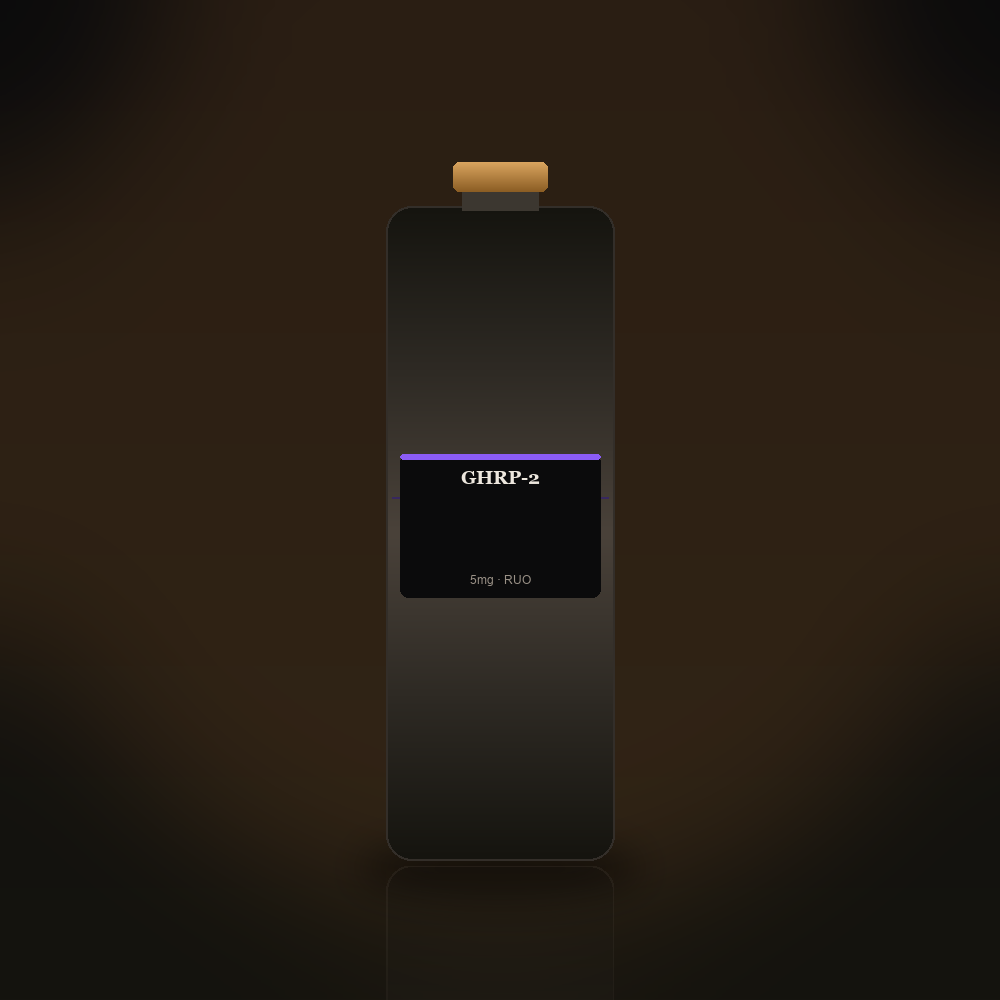 GHRP-2 research peptide vial