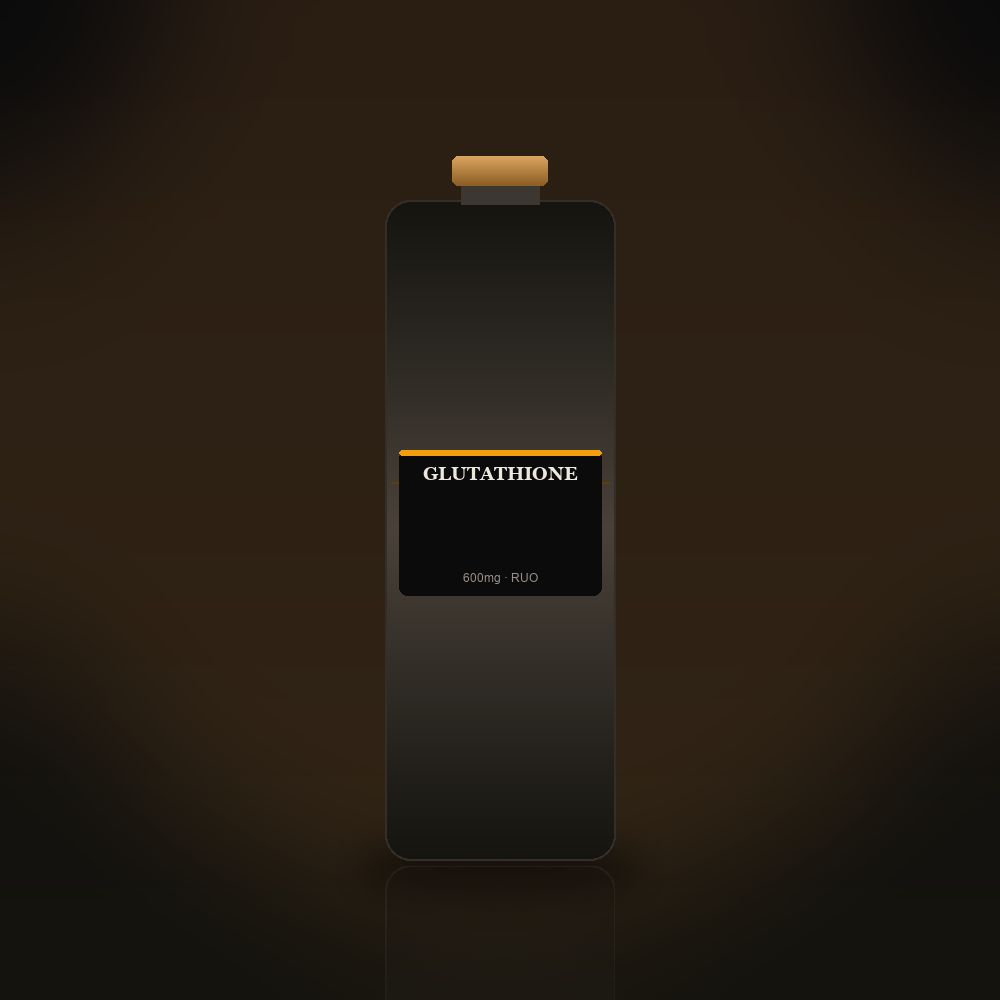 Glutathione research peptide vial