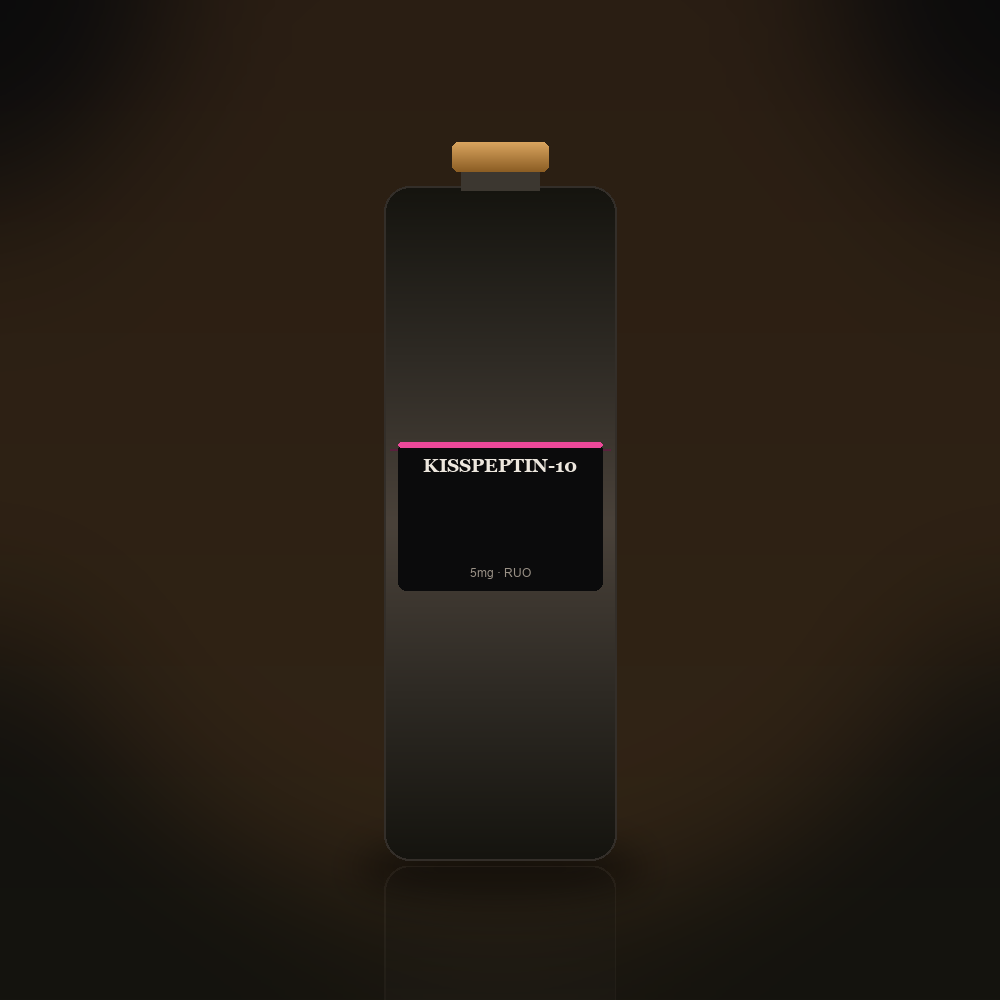 Kisspeptin-10 research peptide vial