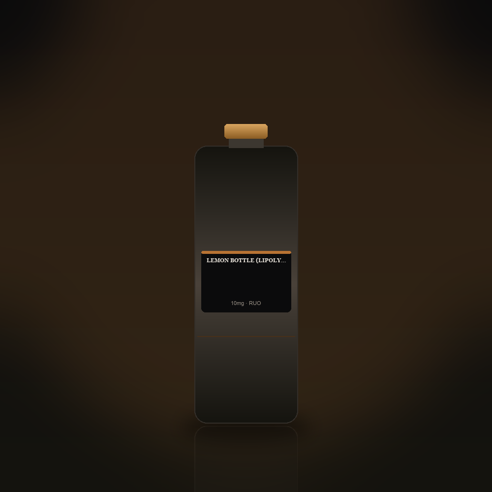 Lemon Bottle (Lipolytic) research peptide vial