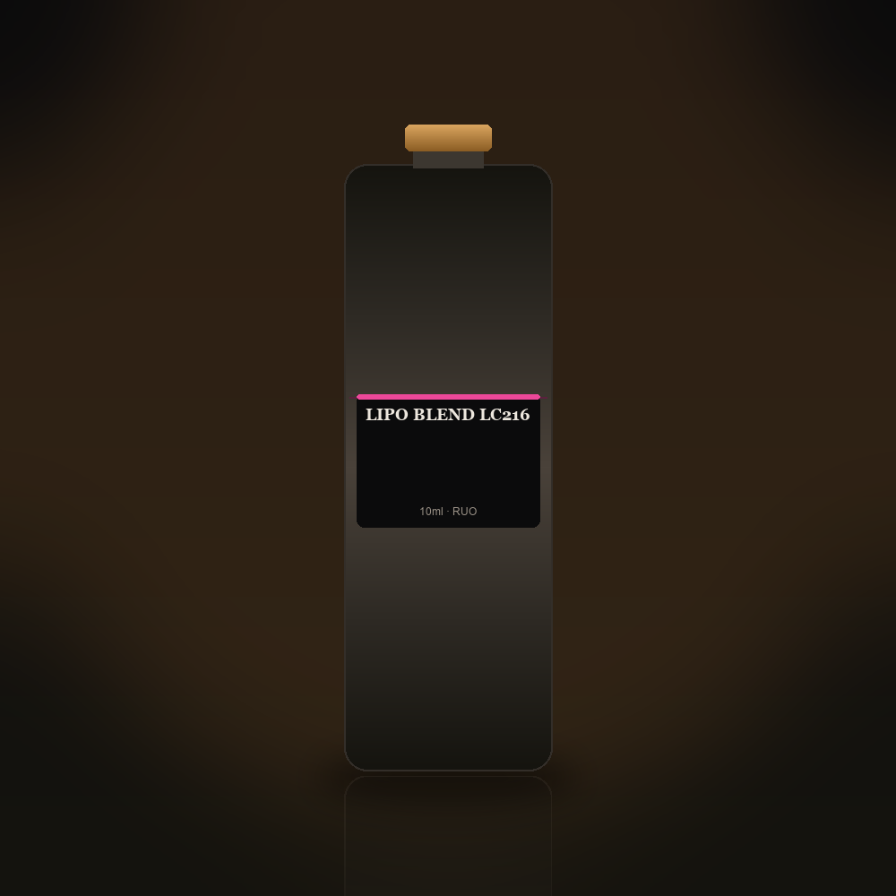 Lipo Blend LC216 research peptide vial