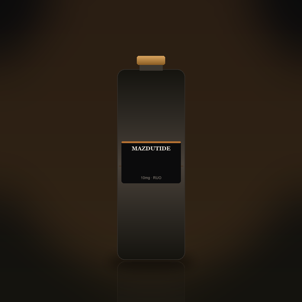 Mazdutide research peptide vial
