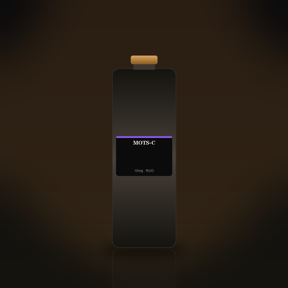 MOTS-c research peptide vial
