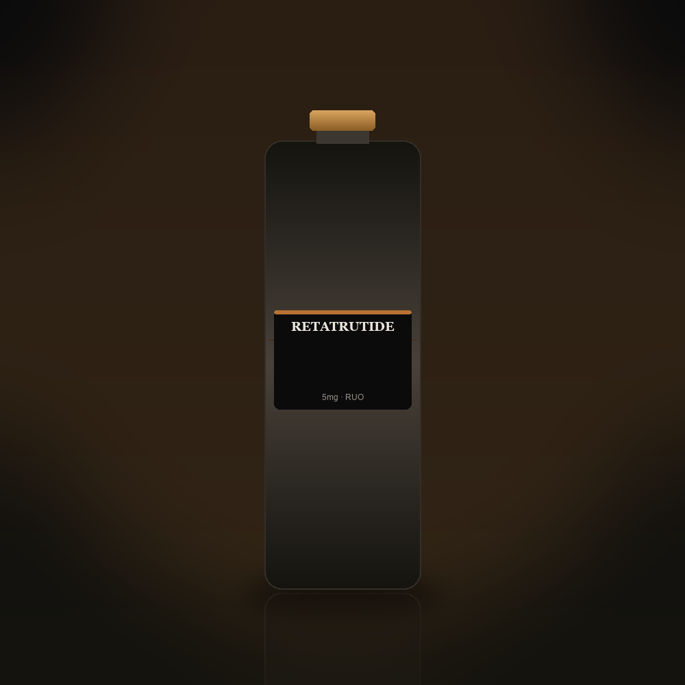 Retatrutide research peptide vial