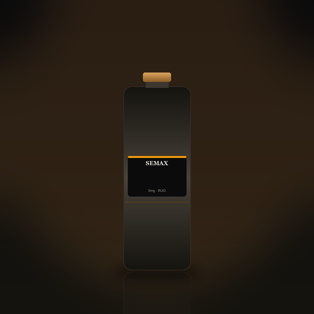 Semax research peptide vial