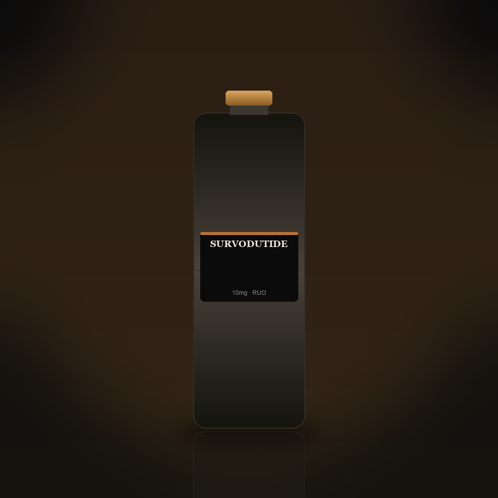 Survodutide research peptide vial