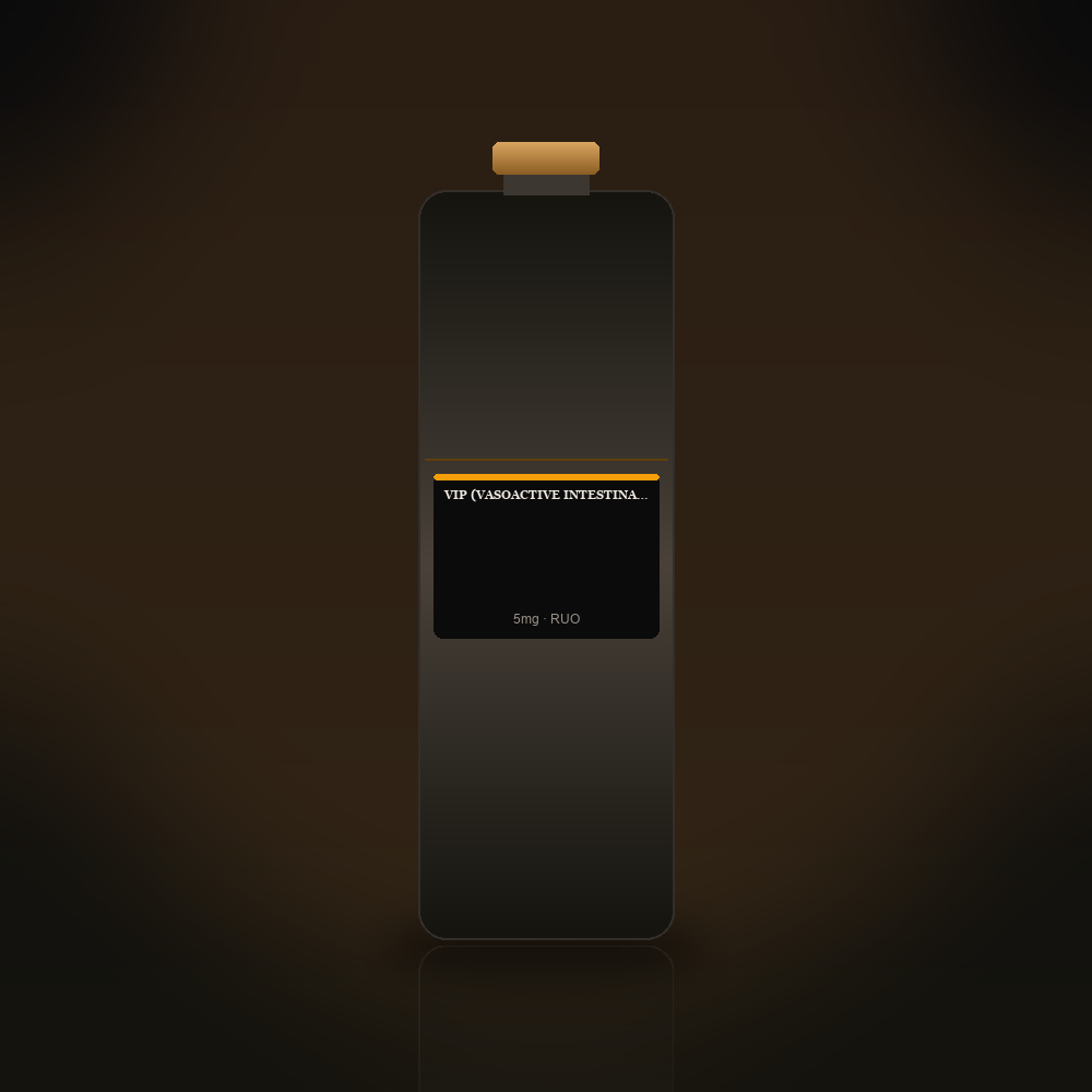 VIP (Vasoactive Intestinal Peptide) research peptide vial